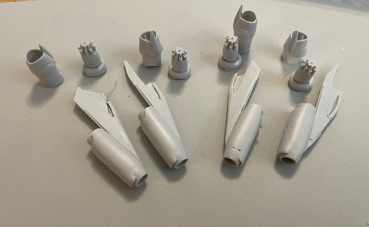 1:144th Scale DC-8-40 Engines